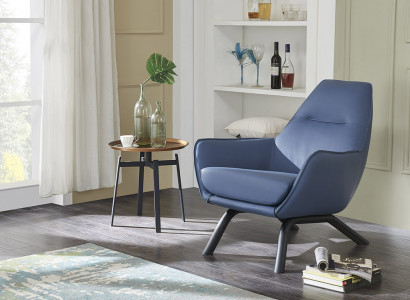 Design Couch Sofa Sitzer Stoff Lounge Club Polster Luxus Ohren Sitz Relax Sessel